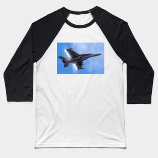 Growler Hornet High-Speed Flyby 3 Baseball T-Shirt